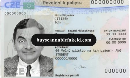Czech Republic Fake Residence Permit